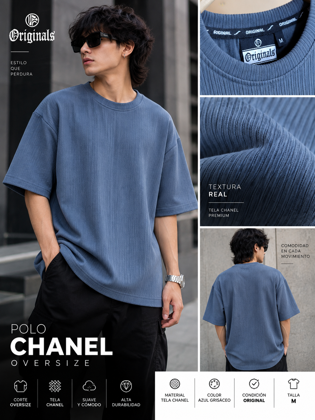 Polo Chanel Oversize