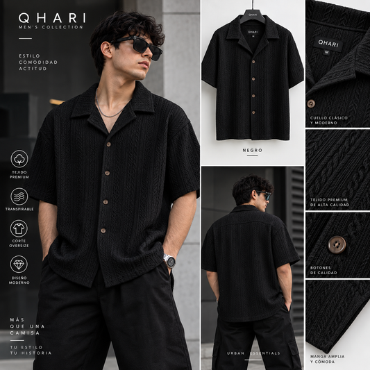 Camisero Oversize Tejido Pesado Premium