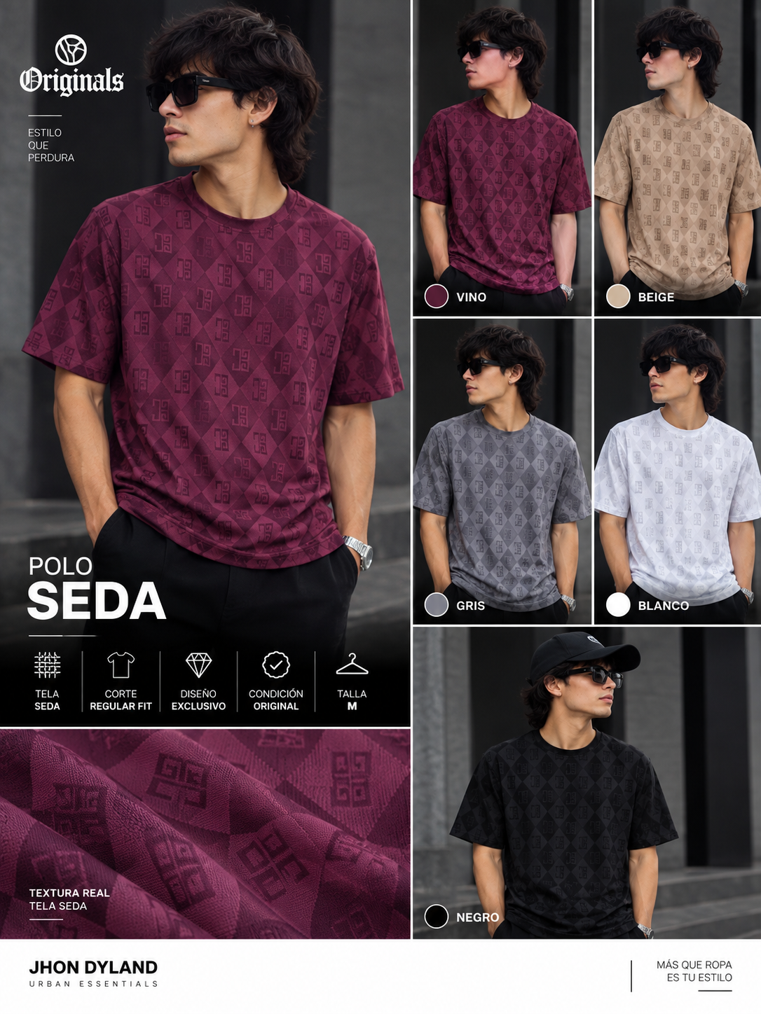Polo en Seda Fresh