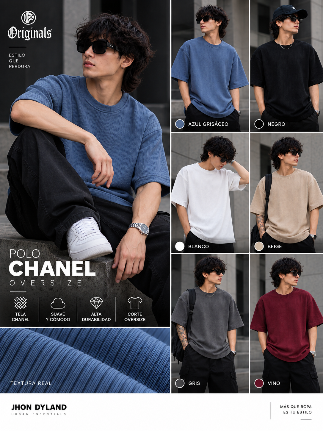 Polo Chanel Oversize