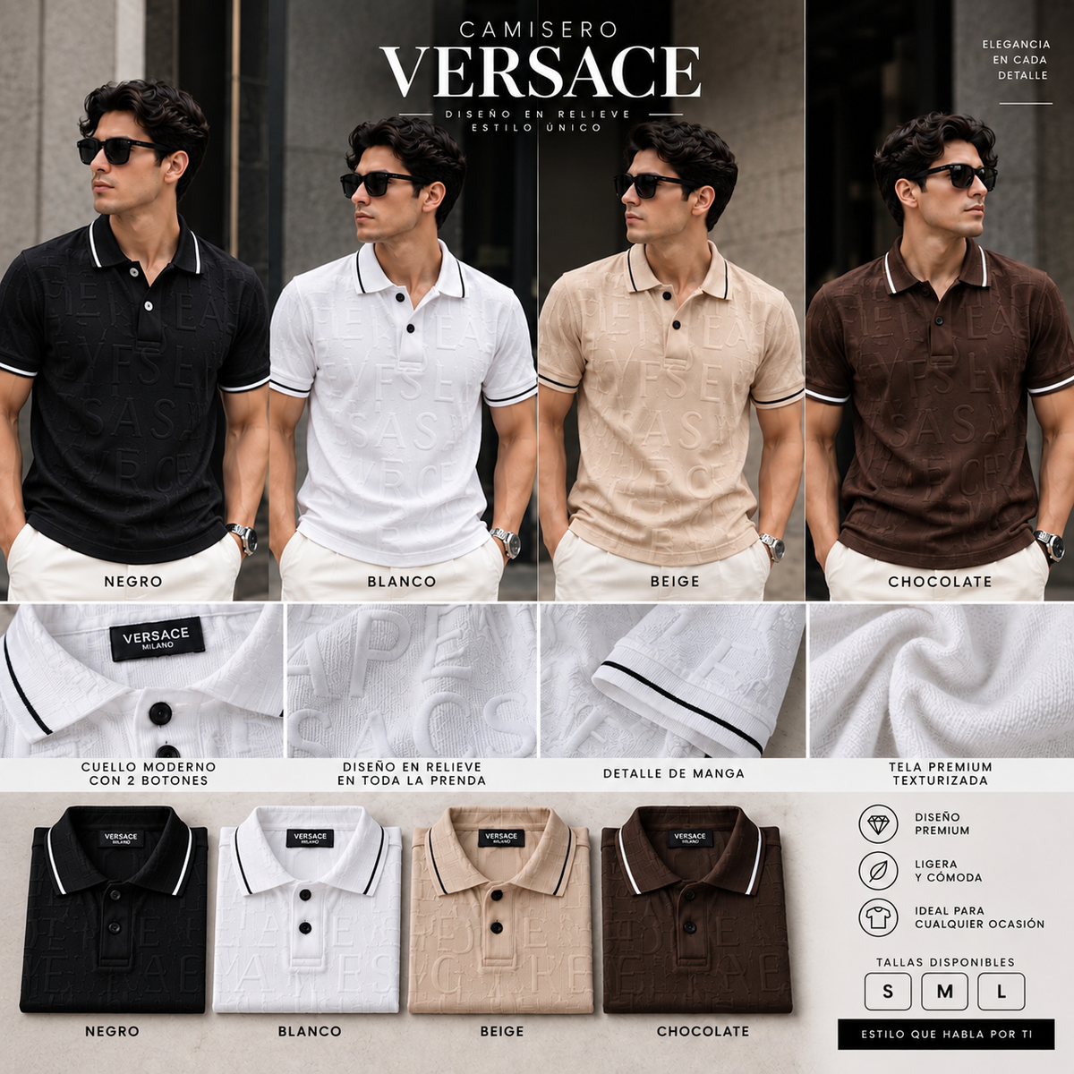 Polo Camisero - Versace